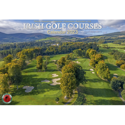 A4 Irish Golf Courses 2023 Calendar by Liam Blake